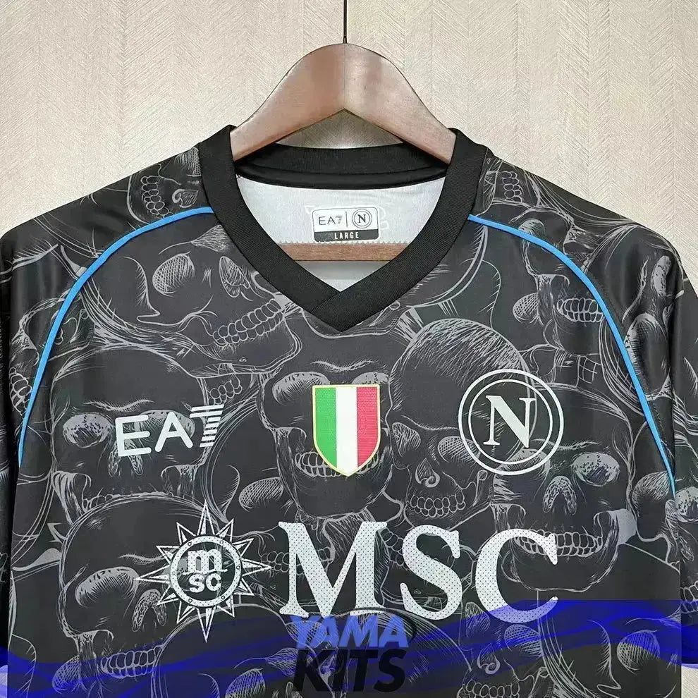 Maillot Napoli Concept « Halloween » 2025 YamaKits Foot