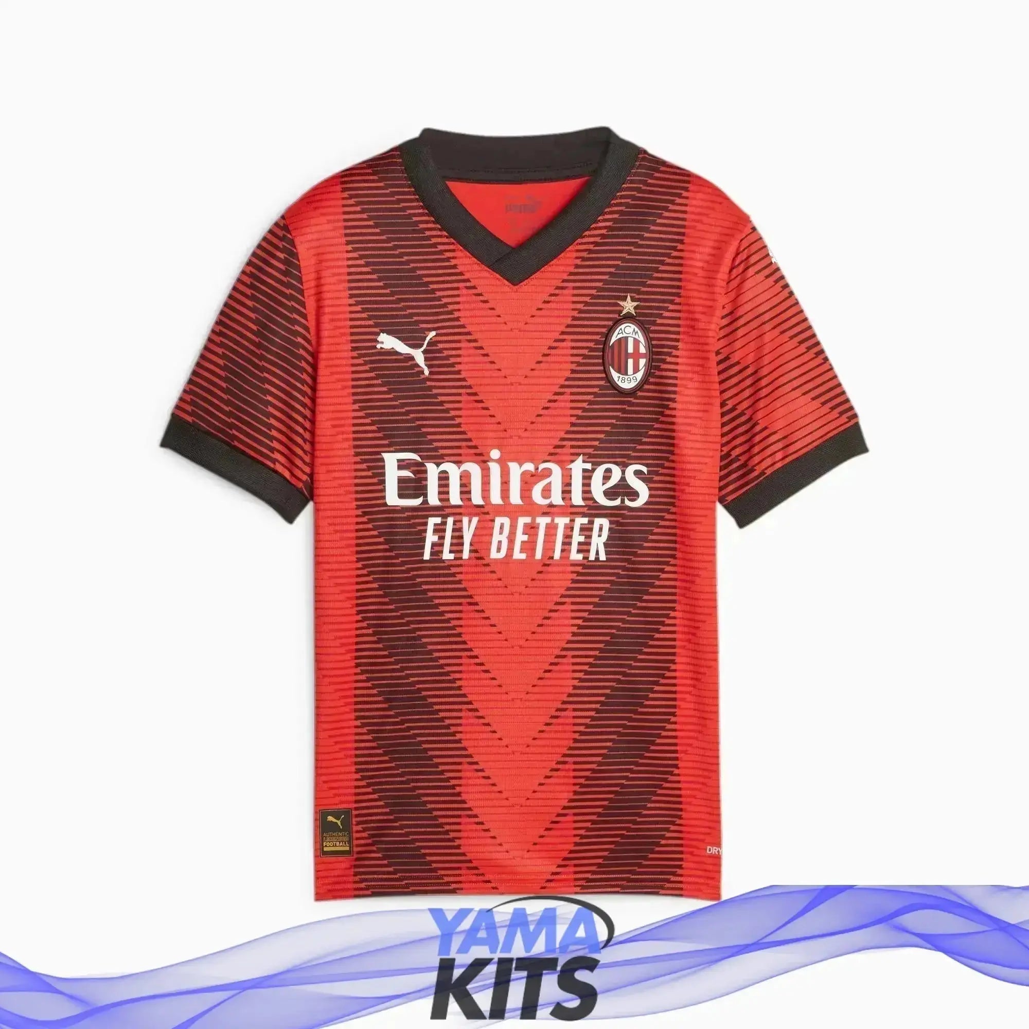 Maillot de l’AC Milan extérieur « rouge » 2023/2024 YamaKits Foot