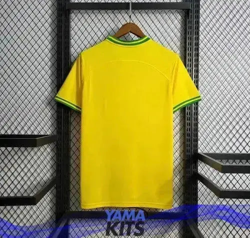 Maillot du Brésil/Brazil concept « Jaune » 2022/2023 YamaKits Foot