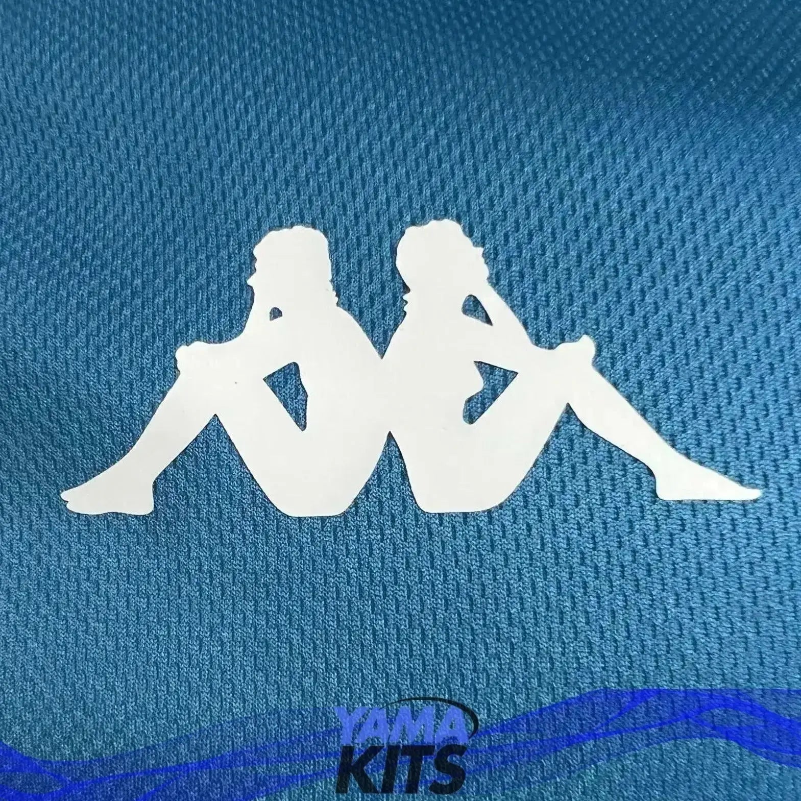 MAILLOT AS MONACO EXTÉRIEUR "BLANC, BLEU" 2023/2024 Version Player YamaKits Foot