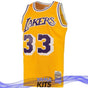 MAILLOT KAREEM ABDUL-JABBAR LOS ANGELES LAKERS VINTAGE