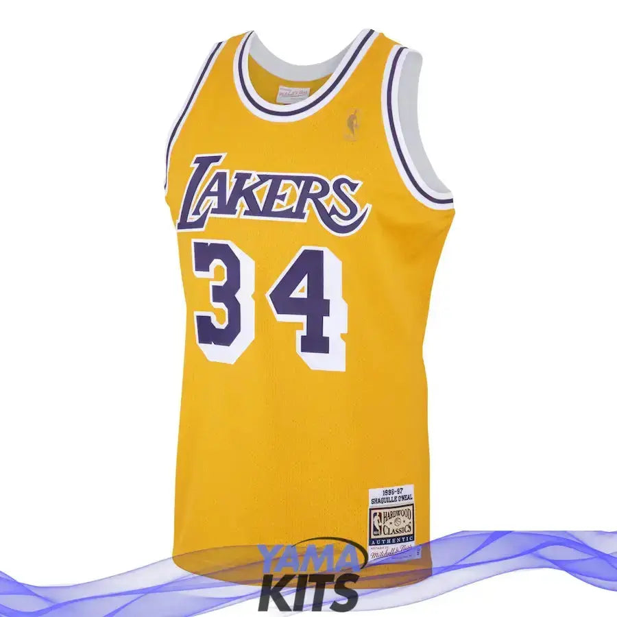 MAILLOT SHAQUILLE O'NEAL LOS ANGELES LAKERS VINTAGE YamaBasketball