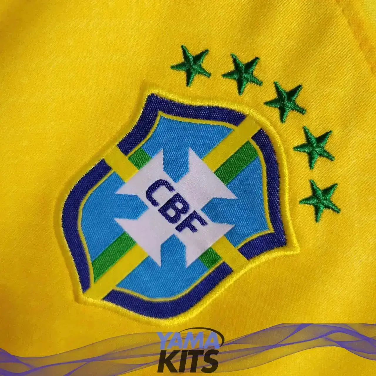 Maillot Femme Brésil/Brazil Concept "Jaune" 2022/2023 YamaKits Foot