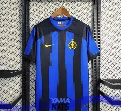Maillot Inter Milan Domicile « bleu, noir » 2023/2024 YamaKits Foot