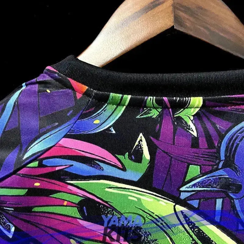 Maillot du Brésil "Multicolore" Concept 2025 YamaKits Foot