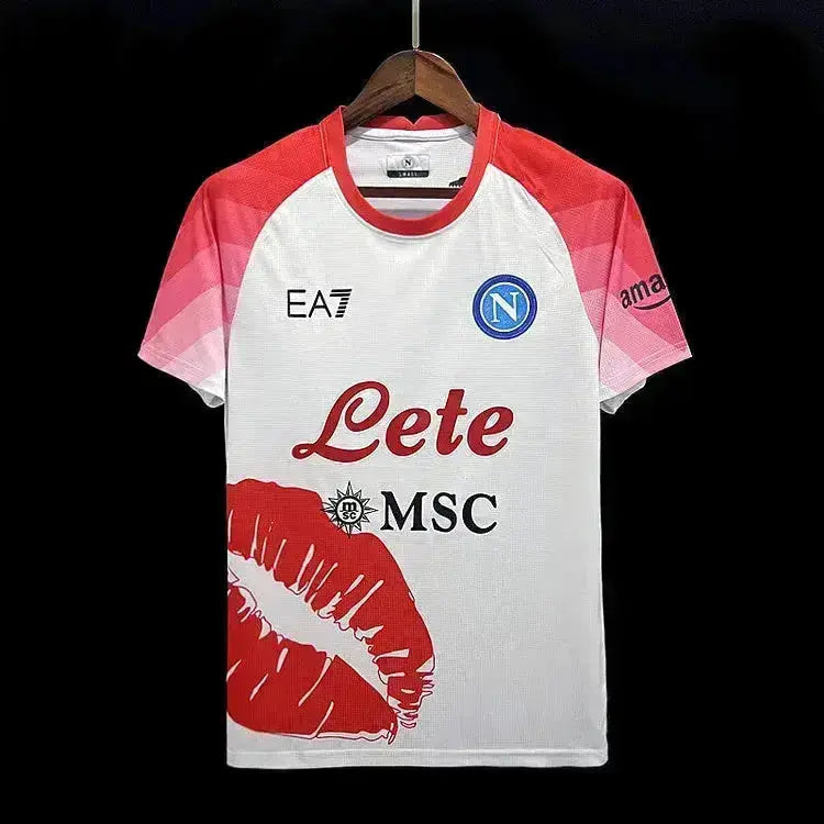Maillot du Napoli Concept « Bisous » 2024/2025 YamaKits Foot