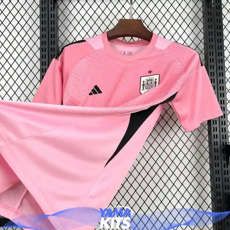 Maillot Espagne gardien "rose" CDM 2026