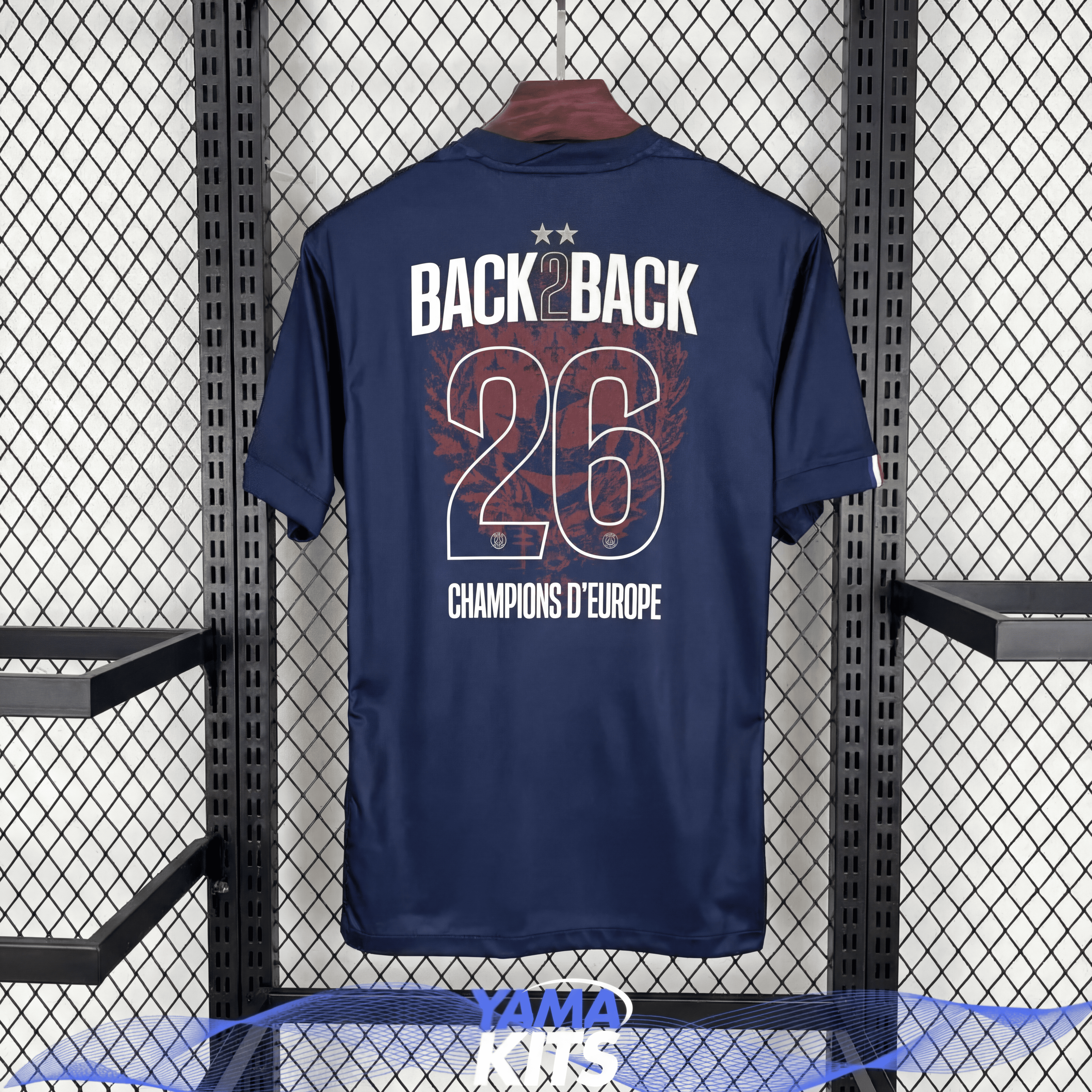 Maillot Paris SG Enfant « 2etoiles »DOMICILE 2025/2026 Yamakits